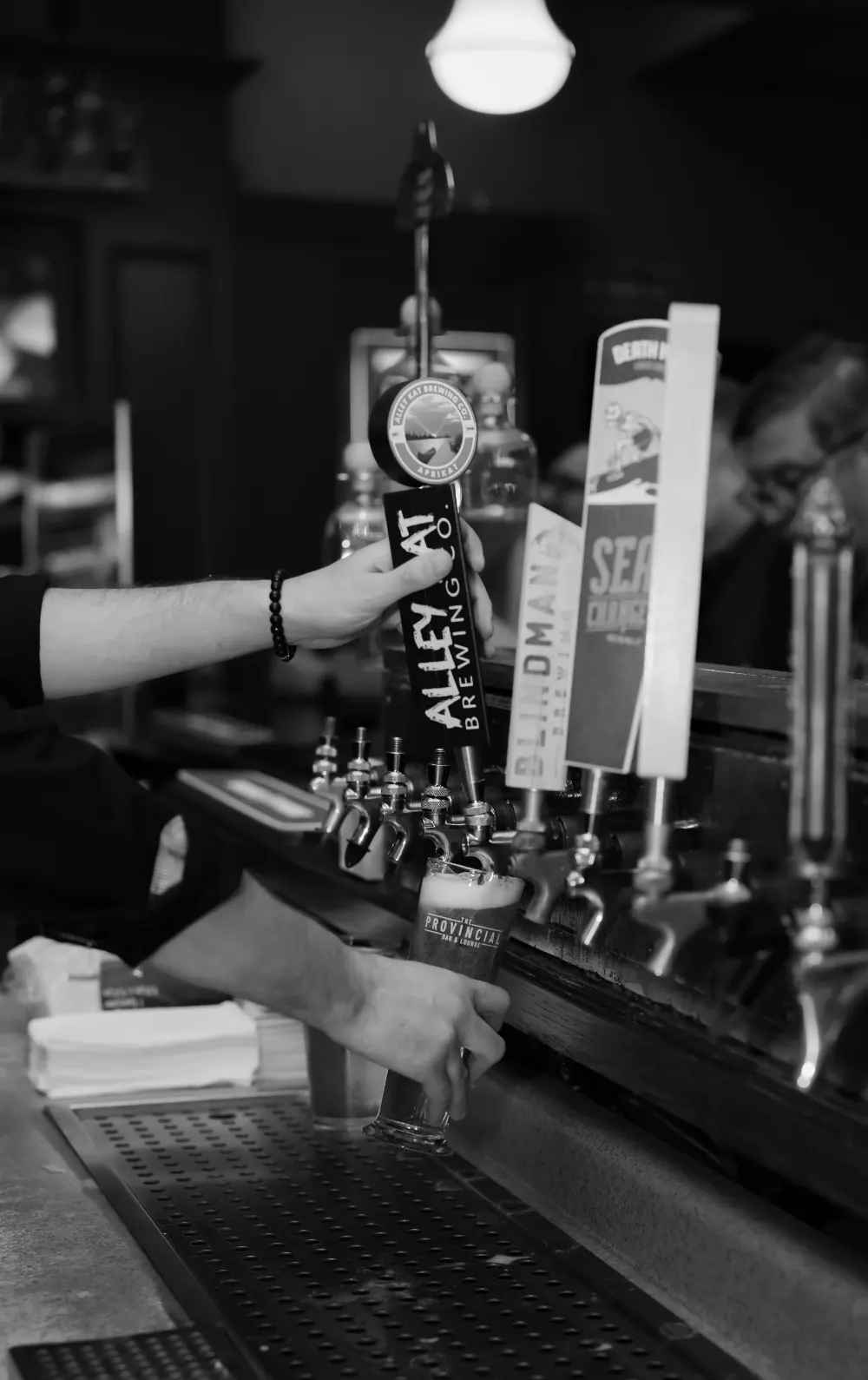 The bar at The Provincial