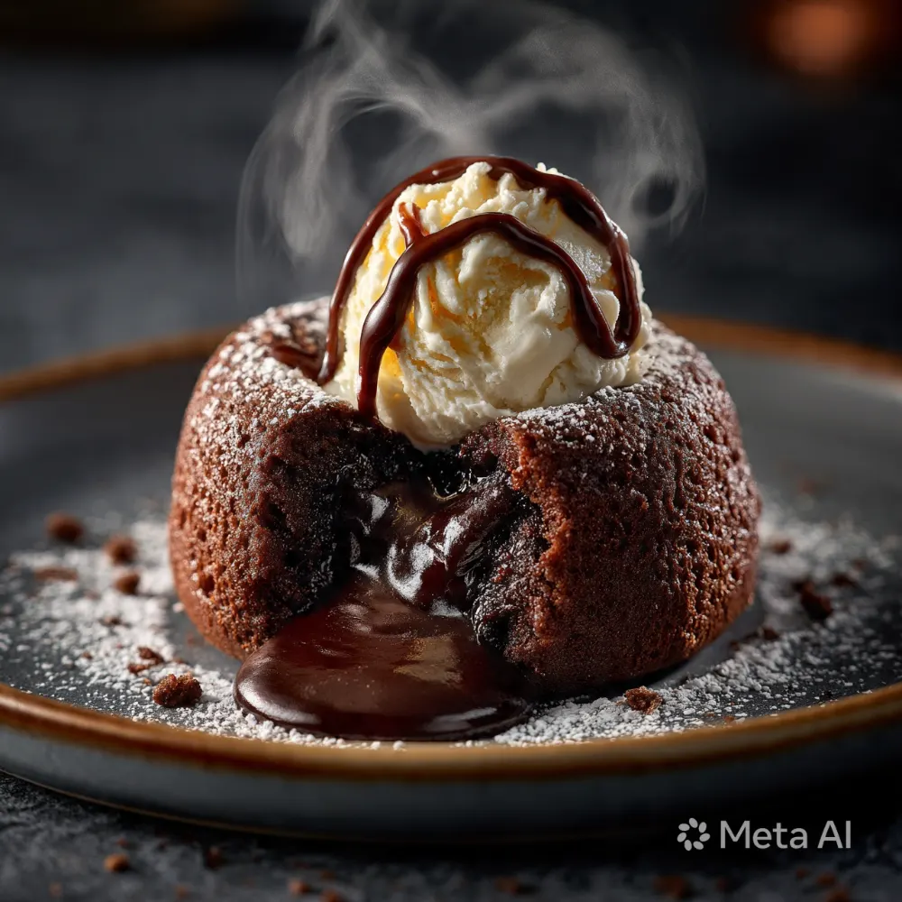 Molten Chocolate Lava Cake