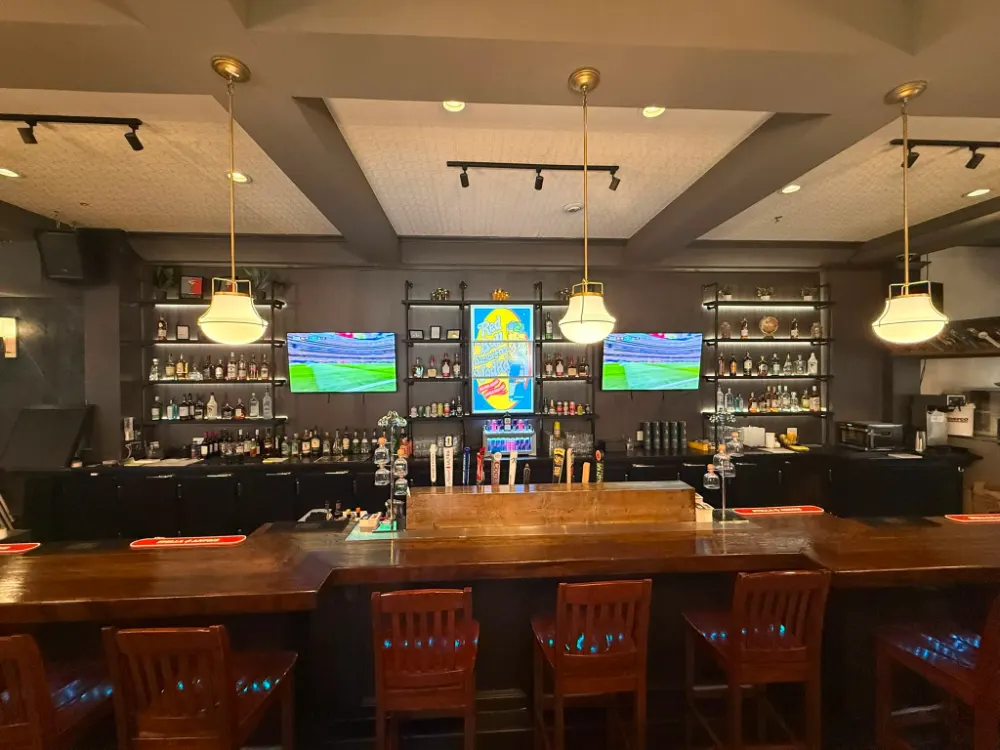 The back bar at The Provincial